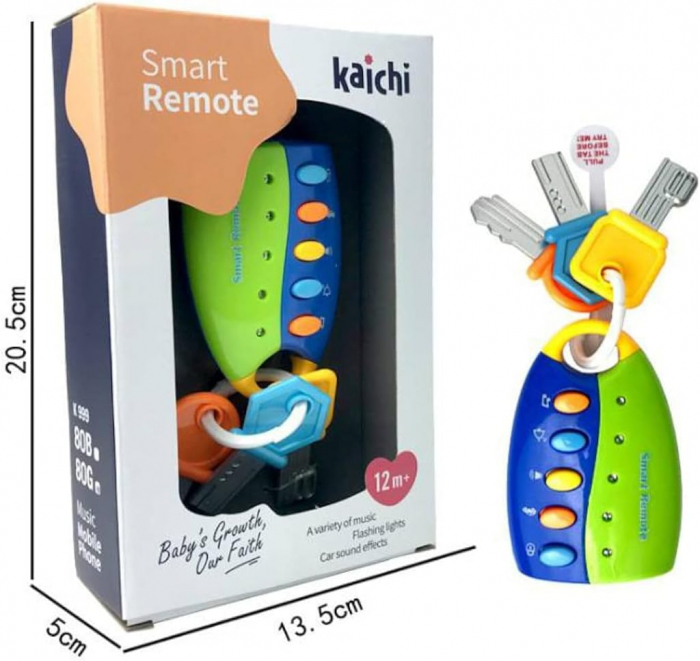 Chei cu telecomanda pentru bebelusi Kaichi [3]