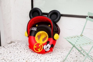Colac bebe cu parasolar detasabil si volan Mickey Mouse [2]