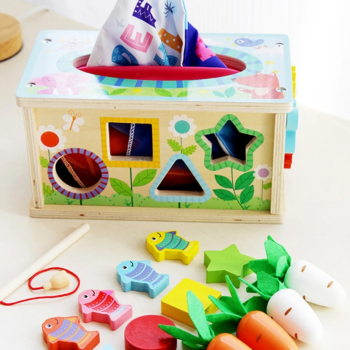 Cutie de Sortare Forme si Activitati Multiple [6]