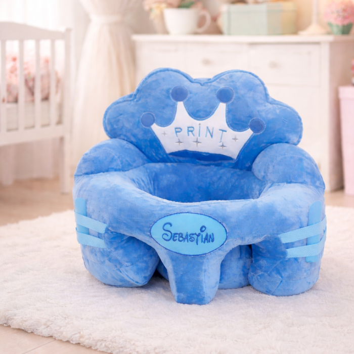 Fotoliu bebe Print albastru [2]