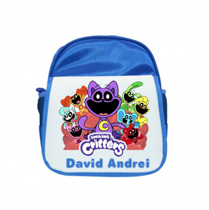 Ghiozdan copii Personalizat Creaturi Zambitoare [3]