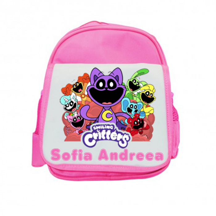 Ghiozdan copii Personalizat Creaturi Zambitoare [5]