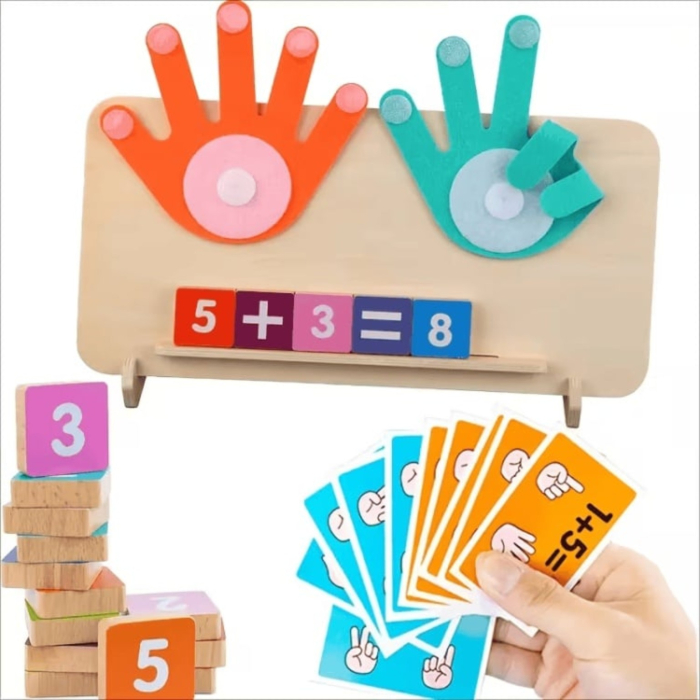 Joc Educativ de Matematica cu Degete – Invata Adunarea si Scaderea prin Joaca 3+ [2]