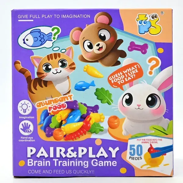 Joc Educativ de Sortare si Asociere – Set Interactiv cu Animale, Culori si Penseta pentru Copii 3+ [3]