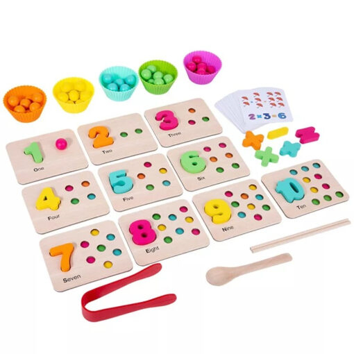 Joc Educativ Montessori – Indemanare, asociere, sortare, memorie, logica [6]