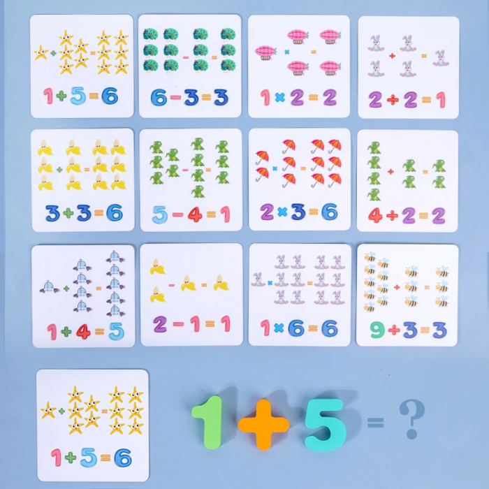 Joc Educativ Montessori – Indemanare, asociere, sortare, memorie, logica [3]