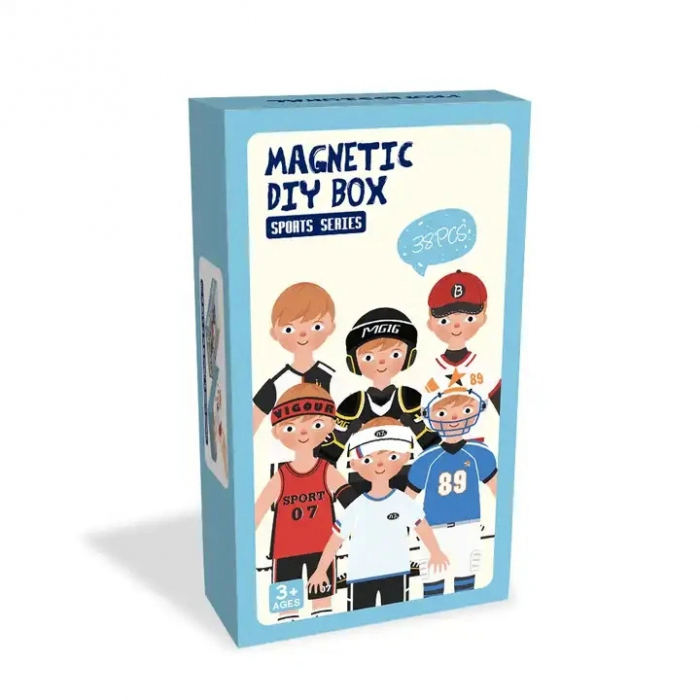 Joc Magnetic cu 38 de Piese Sports Dress-Up [1]