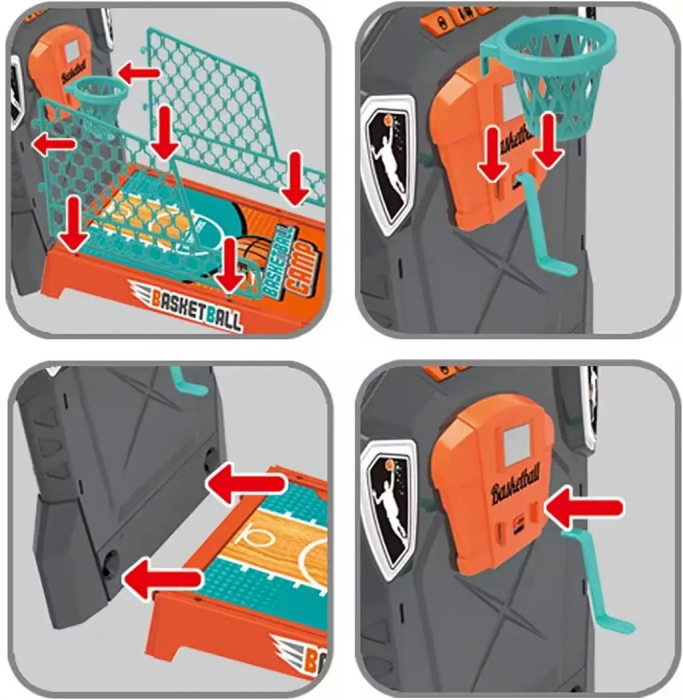 Joc Mini Baschet Electronic pentru Copii [4]