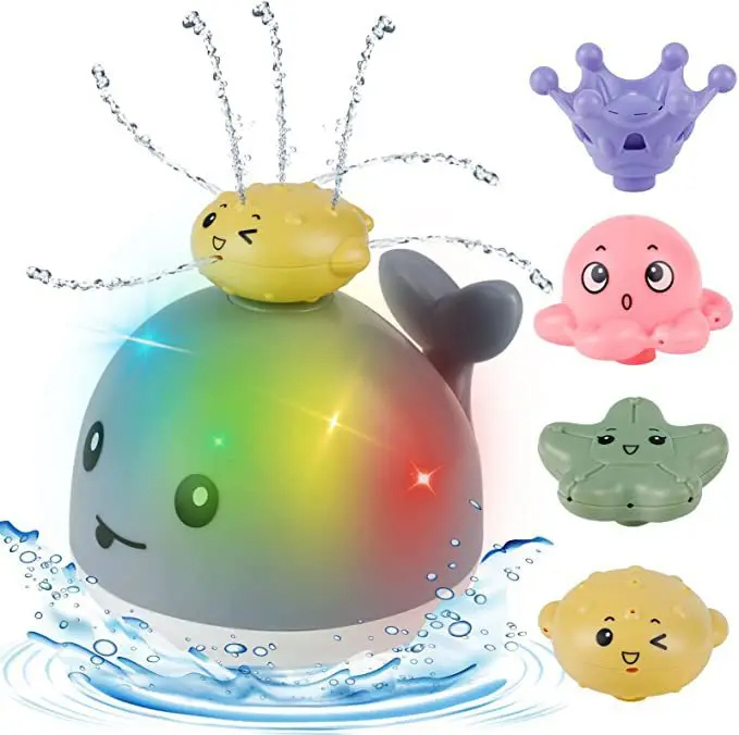 Jucarie de Baie Balena cu 4 accesorii [2]