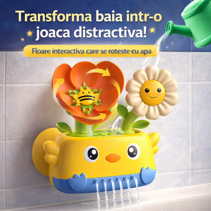 Jucarie Interactiva de Baie pentru Copii – Floare [5]