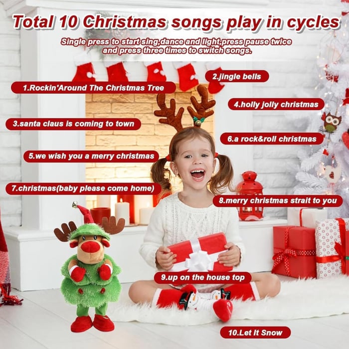 Jucarie interactiva Ren dansator [5]