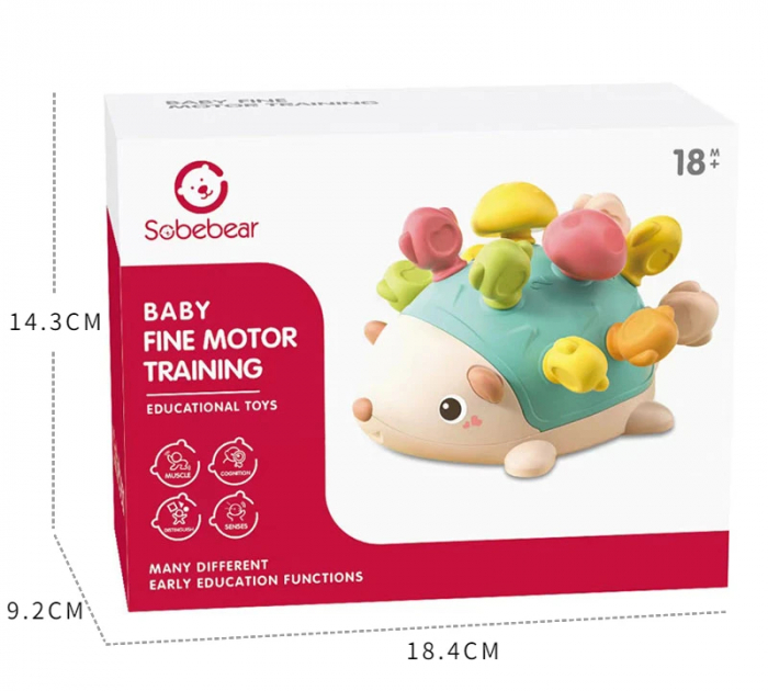 Jucarie Montessori Arici Educativ Sobebear [11]