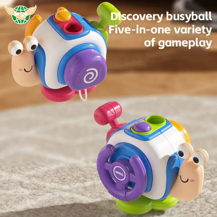 Jucarie Montessori Interactiva Busy Snail [2]