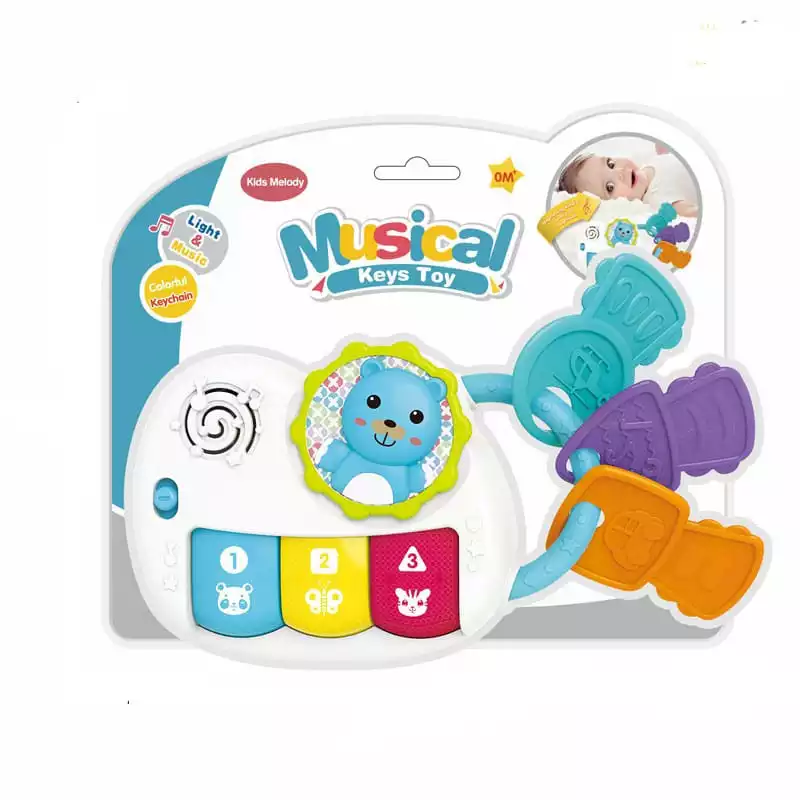Jucarie Muzicala pentru Bebelusi - Chei Interactive cu Sunete si Lumini [1]