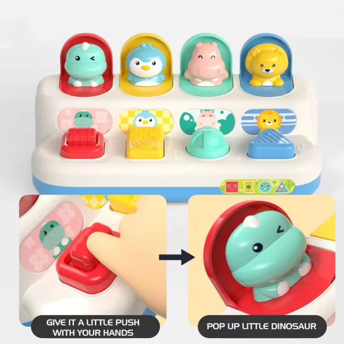 Jucarie Pop-up cu Animale pentru Bebelusi Huanger [5]