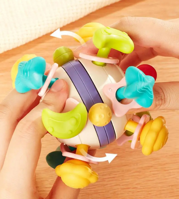Jucarie Sensoriala Space Teether Ball [3]