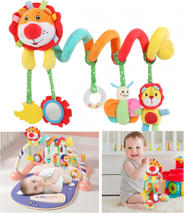 Jucarie spirala Leut pentru patut si carucior [2]