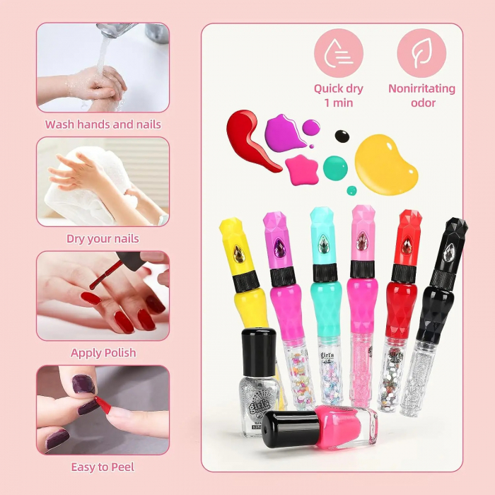 Kit Mini Salon de Manichiura pentru Copii [5]
