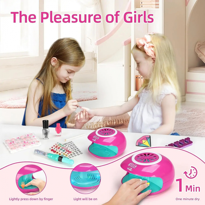 Kit Mini Salon de Manichiura pentru Copii [2]