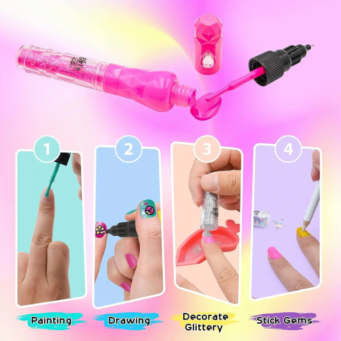 Kit Mini Salon de Manichiura pentru Copii [4]