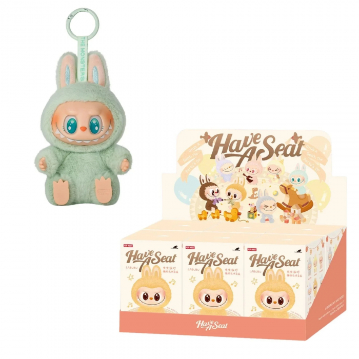 Labubu Have A Seat Plus – figurine de colectie tip breloc, surpriza in blind box [4]
