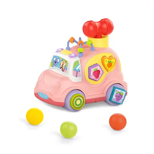 Masinuta Bebe pentru Sortat Forme - Jucarie Educativa Interactiva [1]
