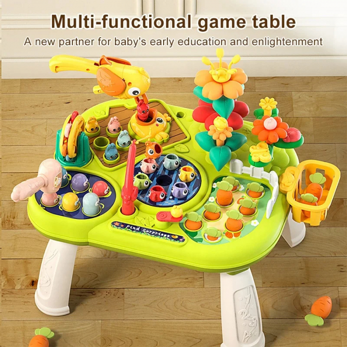 Masuta interactiva multifunctionala pentru bebelusi - Jocuri educative [8]