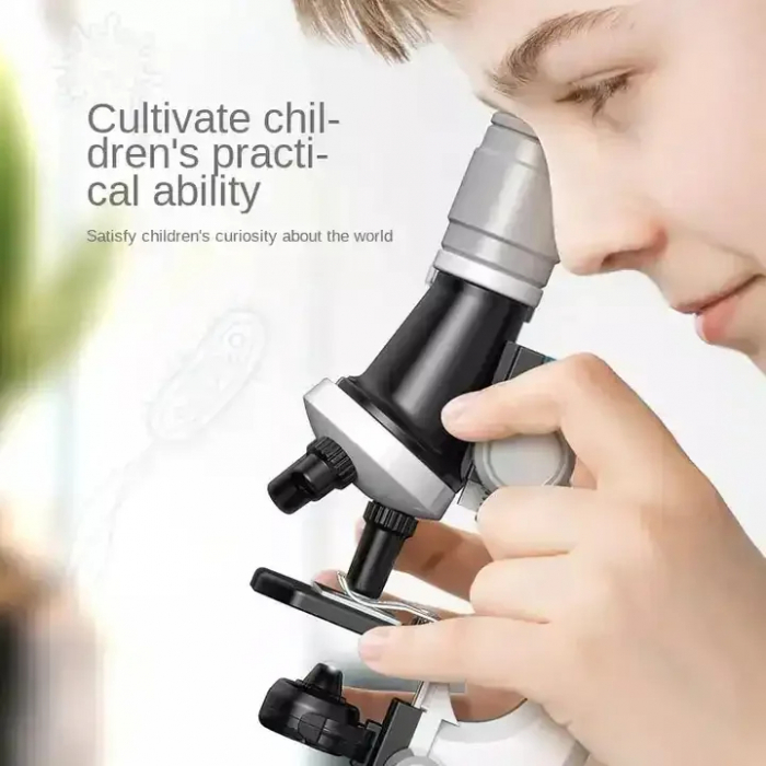 Microscop pentru copii – Set stiintific educativ cu accesorii [4]