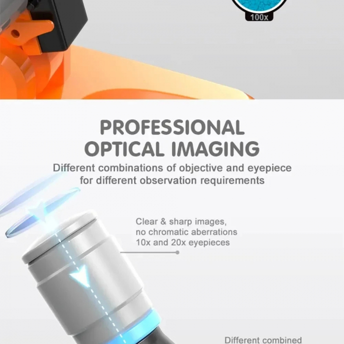 Microscop pentru copii – Set stiintific educativ cu accesorii [5]
