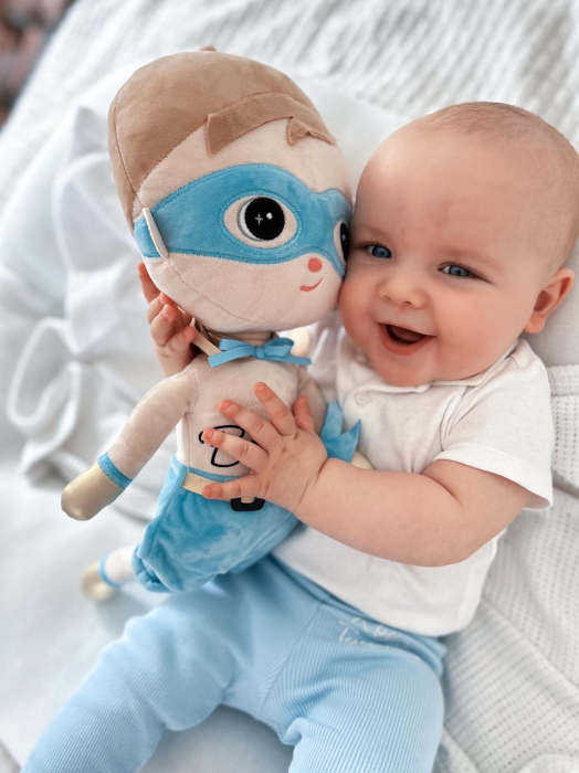 Papusa baietel Erou personalizata cu nume [2]