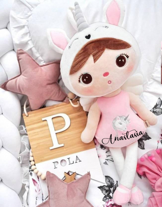 Papusa Unicorn Personalizata cu Nume [2]