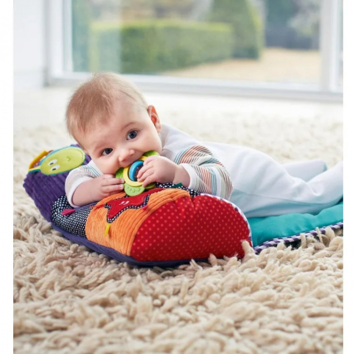 Set Tummy Time: Salteluta si Pernuta cu Activitati Interactive [5]