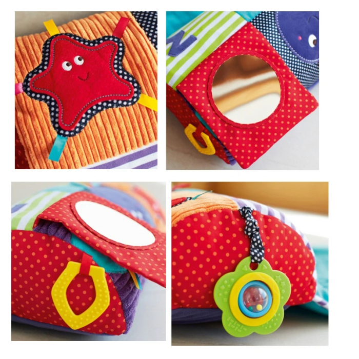 Set Tummy Time: Salteluta si Pernuta cu Activitati Interactive [3]