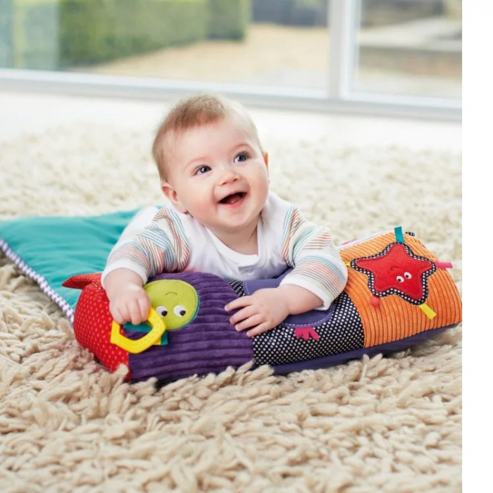 Set Tummy Time: Salteluta si Pernuta cu Activitati Interactive [2]