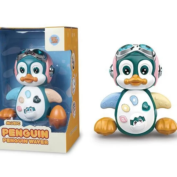 Pinguin Interactiv Muzical - Jucarie Educativa pentru Bebelusi [7]