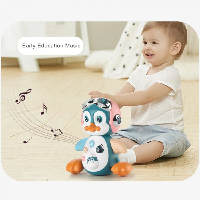 Pinguin Interactiv Muzical - Jucarie Educativa pentru Bebelusi [2]