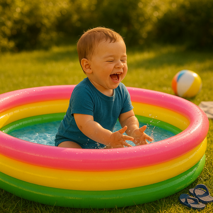 Piscina gonflabila pentru copii Rainbow [7]