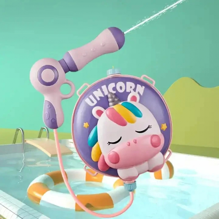 Pistol de Apa Unicorn cu Rezervor Ghiozdanel [1]