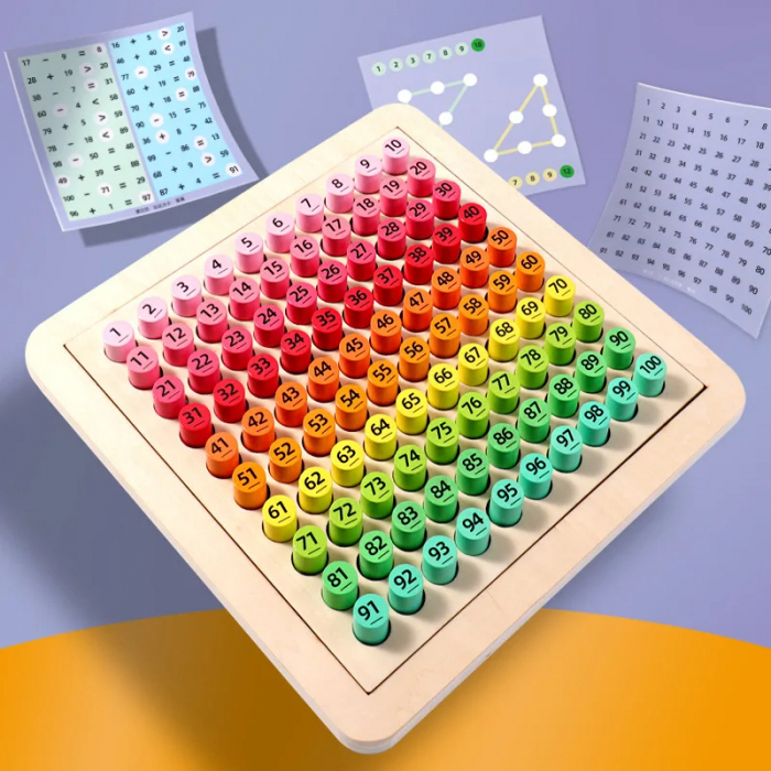 Placa Montessori cu 100 de Cifre [2]