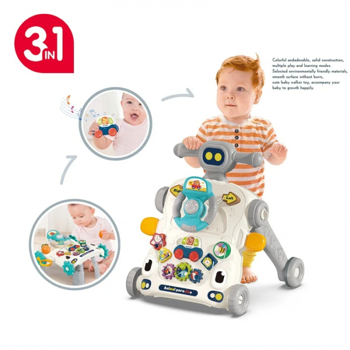 Premergator 3-in-1 si Centru de Activitati pentru Bebe [3]