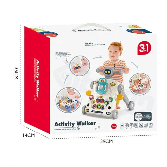 Premergator 3-in-1 si Centru de Activitati pentru Bebe [6]