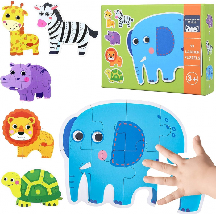 Puzzle Animale Salbatice - 33  Piese Mari [1]