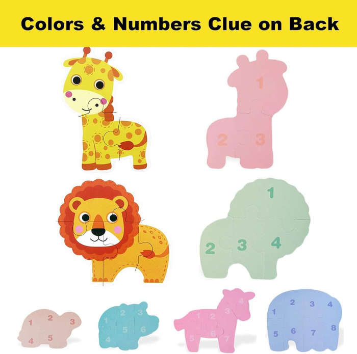Puzzle Animale Salbatice - 33  Piese Mari [4]