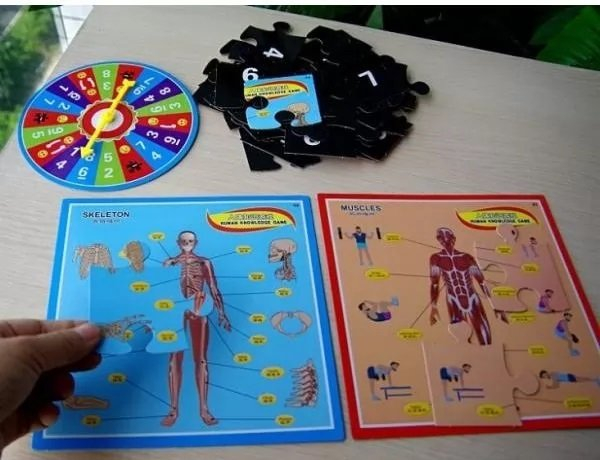 Puzzle Educativ Corpul Uman - Joc Interactiv pentru Copii [5]