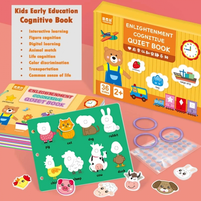 Quiet Book Interactiv – Prima mea carte educativa pentru copii [3]