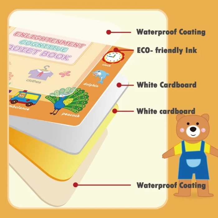 Quiet Book Interactiv – Prima mea carte educativa pentru copii [2]
