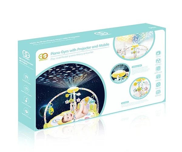 Saltea de joaca bebe cu proiector si pian, Kick & Play [12]