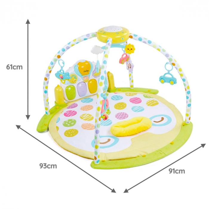 Saltea de joaca bebe cu proiector si pian, Kick & Play [9]