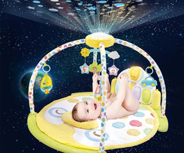 Saltea de joaca bebe cu proiector si pian, Kick & Play [3]