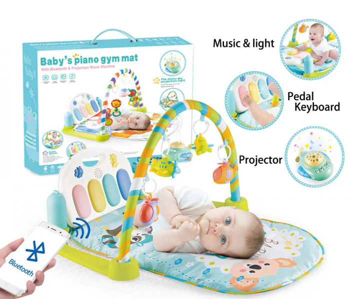 Salteluta bebe Pian, cu proiector si telecomanda [2]